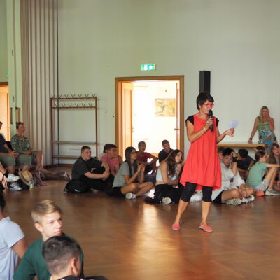 Baumackerschule erster Schultag