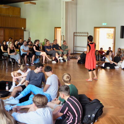 Baumackerschule erster Schultag