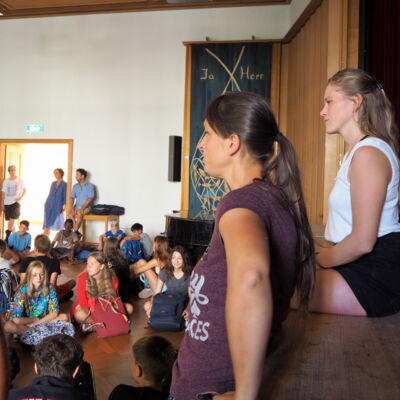 Baumackerschule erster Schultag