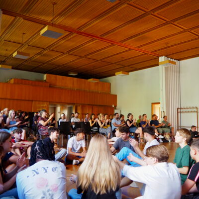 Baumackerschule erster Schultag